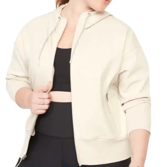 Old Navy Dynamic Fleece Zip Hoodie Jacket - Picture 1 of 13